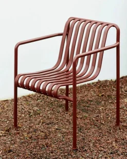 Palissade Dining karmstol Iron red