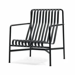 Palissade High loungefåtölj Anthracite