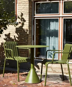 Palissade karmstol Olive