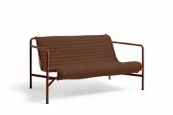 Palissade loungesoffa Iron red