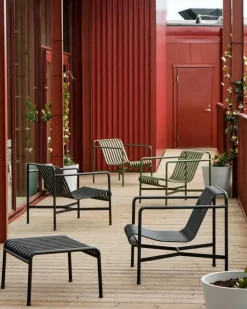 Palissade Low loungefåtölj Anthracite