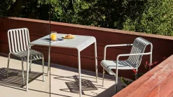 Palissade Low loungefåtölj Sky grey