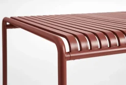Palissade matbord 220x90 cm Iron red