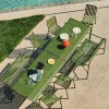Palissade matbord 170x90 cm Olive green