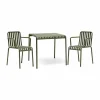 Palissade matgrupp 2 karmstolar 82 5x90 cm olive