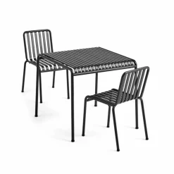 Palissade matgrupp 2 stolar 82 5x90 cm anthracite