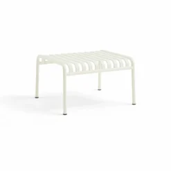 Palissade Ottoman fotpall Cream white