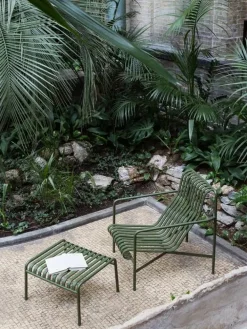 Palissade Ottoman fotpall Olive