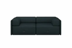 Palo Block 2-sits soffa med armstöd Low 200 cm Pine