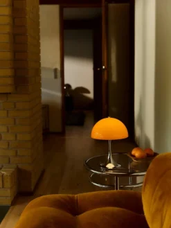 Panthella 250 portabel bordslampa V3 Original Opal Orange