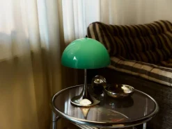 Panthella 250 portabel bordslampa V3 Original Opal Green