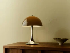 Panthella 250 portabel bordslampa V3 Original Opal Brown