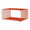 Panton Wire Half Height hylla 34 8x17 2x25 7 cm Rosehip