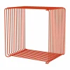 Panton Wire Single hylla 34 8x34 8x25 7 cm Rosehip