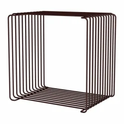 Panton Wire Single hylla 34 8x34 8x25 7 cm Black red