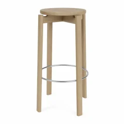 Passage barpall Ek-rostfritt stål 75 cm