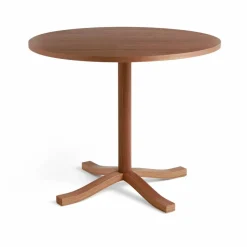 Pastis Table matbord Ø90 Lacquered walnut