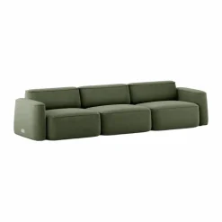 Patch 3-sits soffa Linara 100 Tarragon