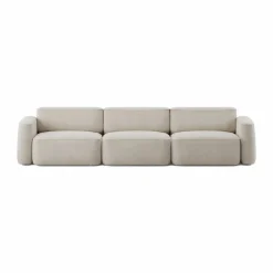Patch 3-sits soffa Spiral 21 Chalk