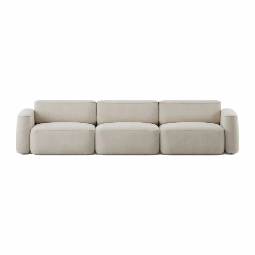 Patch 3-sits soffa Spiral 21 Chalk