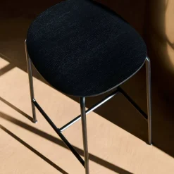 Pavilion AV37 barpall 68 cm Black-black lacquered oak