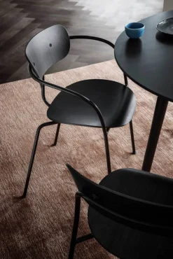 Pavilion stol AV2 svartlackerad ek