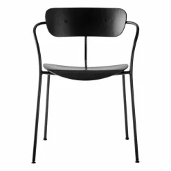 Pavilion stol AV2 svartlackerad ek