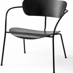 Pavilion stol AV5 Svartlackerad ek