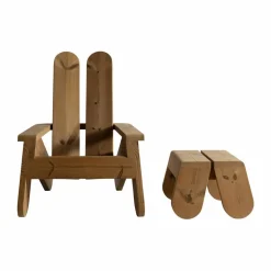 015 Peace Outdoor Lounge Chair loungestol Värmebehandlad furu