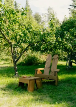 015 Peace Outdoor Lounge Chair loungestol Värmebehandlad furu