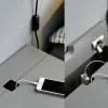 Peep S1 sängbord slate grey svartlack