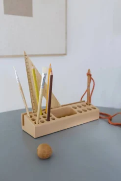 Penholder pennhållare Sand