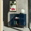Perforated Cabinet skåp medium Steel blue