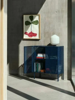 Perforated Cabinet skåp medium Steel blue