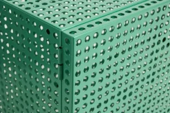 Perforated Cabinet skåp small Soft jade