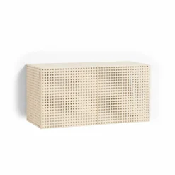 Perforated Cabinet väggskåp small Eggshell
