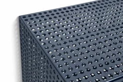 Perforated Cabinet väggskåp small Steel blue