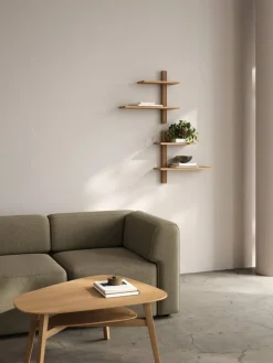 Phase vägghylla Oiled Nature Oak 68x18x55 cm