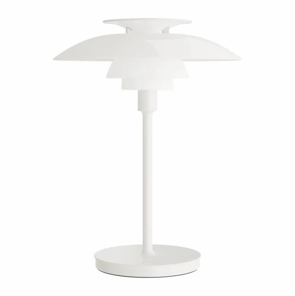 PH 80 portabel bordslampa Vit opal vit