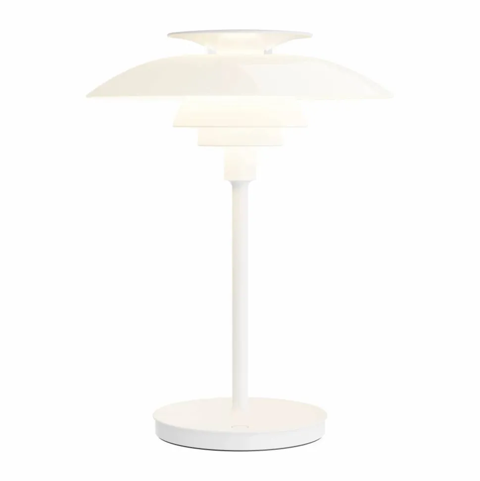PH 80 portabel bordslampa Vit opal vit