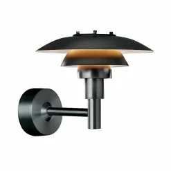 PH 3-2½ vägglampa Svart
