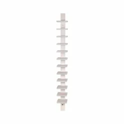Pilaster vägghylla Vitlaserad björk