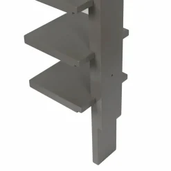 Pilaster vägghylla Grå betsad