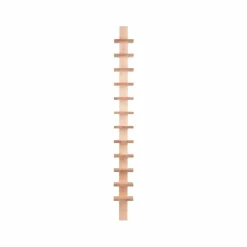 Pilaster vägghylla Naturlackad björk