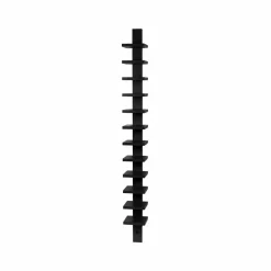 Pilaster vägghylla Svart betsad