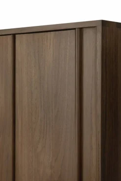 Pillar sideboard Wild brown teak 220 cm