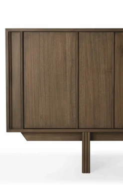 Pillar sideboard Wild brown teak 119 cm