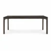 PI matbord Dark brown teak 200x95 cm