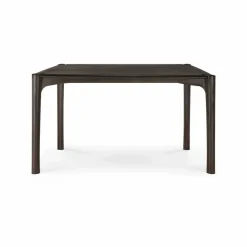PI matbord Dark brown teak 140x80 cm