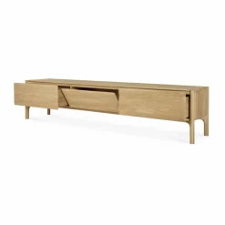 PI mediabänk Ek 242 cm